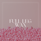 Full Leg wax